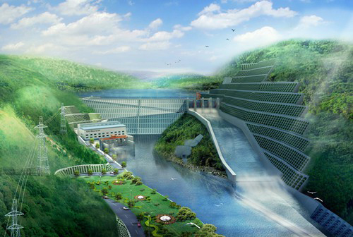 内江老挝南塔河1号水电站项目